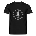 Men's T-Shirt / Triskel Breton sacré - Symboles celtiques - black